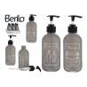 Dispensador de Jabón Negro Gris 250 ml Vidrio Polipropileno