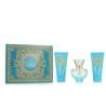 Set de Perfume Mujer Versace EDT Dylan Turquoise 3 Piezas