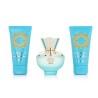 Set de Perfume Mujer Versace EDT Dylan Turquoise 3 Piezas