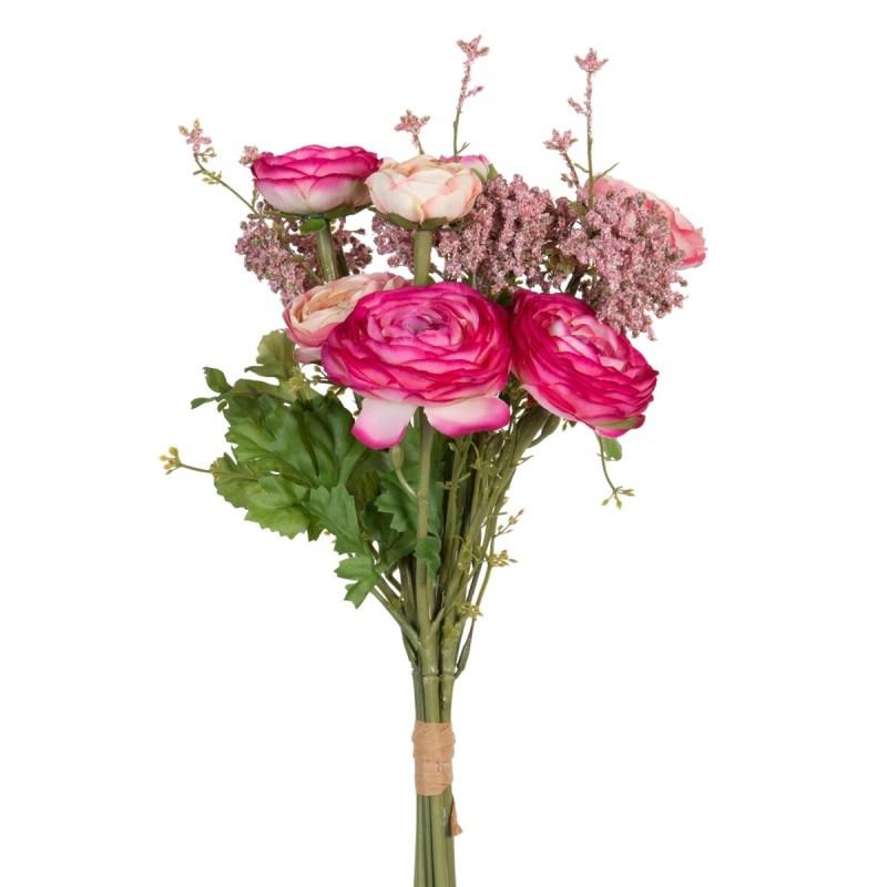 Flores Decorativas Rosa 20 x 20 x 50 cm