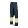 Pantalones de seguridad 388pfxyfa Amarillo Azul marino Alta visibilidad