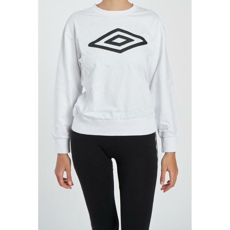 Sudadera con Capucha Mujer Umbro NORMA 72311I 001 Blanco