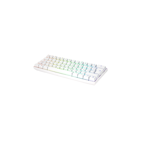 Teclado Mecanico Rgb Mirage 60% Blanco