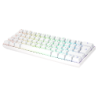 Teclado Mecanico Rgb Mirage 60% Blanco