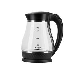 Hervidor Adler AD 1274 Negro Vidrio 2200 W 1,7 L