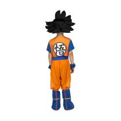 Disfraz para Niños Dragon Ball Z Goku (4 Piezas)