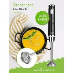 Batidora de Mano Adler AD 4617 Negro Multicolor Plateado 350 W