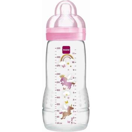 Biberón MAM Easy Active 330 ml Rosa