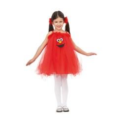 Disfraz para Niños My Other Me Elmo Sesame Street Rojo (2 Piezas)