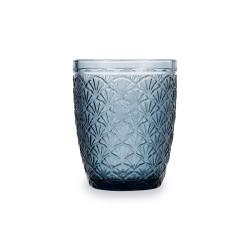 Vaso Bidasoa Blue Moon Azul Vidrio 240 ml (6 Unidades)