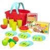 Set de Alimentos de Juguete Colorbaby Menaje y utensilios de cocina 33 Piezas (12 Unidades)