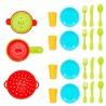 Set de Menaje Infantil Colorbaby Juguete Escurridor 26 Piezas (12 Unidades)