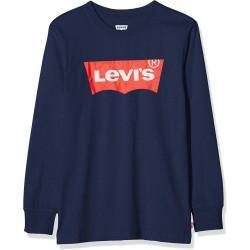 Camiseta de Manga Larga Infantil Levi's Batwing Azul oscuro