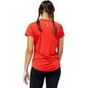 Camiseta de Manga Corta Mujer New Balance Accelerate Rojo