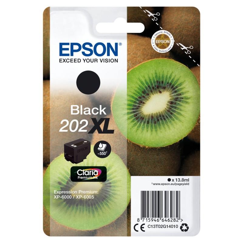 Cartucho de Tinta Compatible Epson CLARIA 202 BL Negro