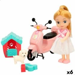 Muñeca Colorbaby Bella 16 cm Moto 7 x 16 x 4 cm (6 Unidades)