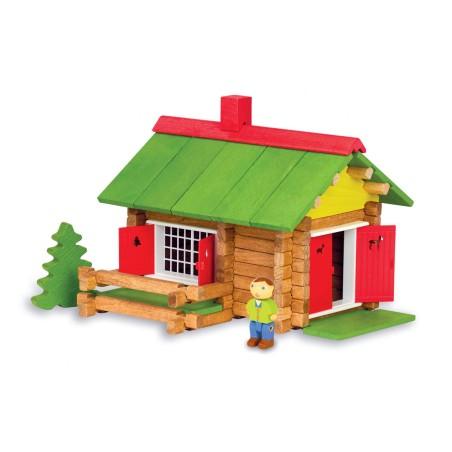 Figuras de Acción Jeujura My Wooden Chalet  100 Piezas Playset