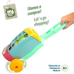 Carro de Compra Colorbaby My Home Juguete 12 Piezas 15 x 10 x 6 cm 8 Unidades