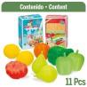 Carro de Compra Colorbaby My Home Juguete 12 Piezas 15 x 10 x 6 cm 8 Unidades