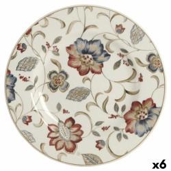 Plato para Postre Queen´s By Churchill Jacobean Floral Cerámica Loza 21,3 cm (6 Unidades)