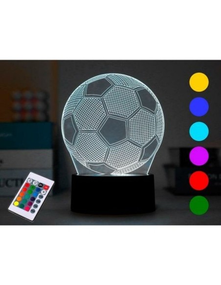 Lampara de LED iTotal Football 3D Multicolor