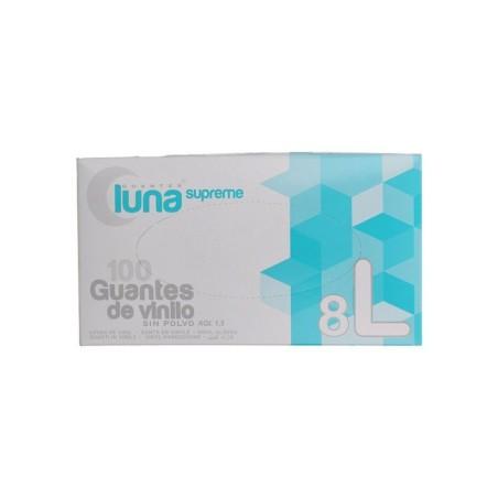 Guantes Desechables Omare Luna Talla L Vinilo (100 uds)