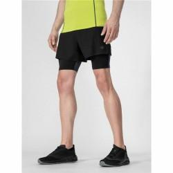 Pantalones Cortos Deportivos para Hombre 4F Negro