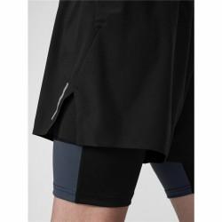 Pantalones Cortos Deportivos para Hombre 4F Negro