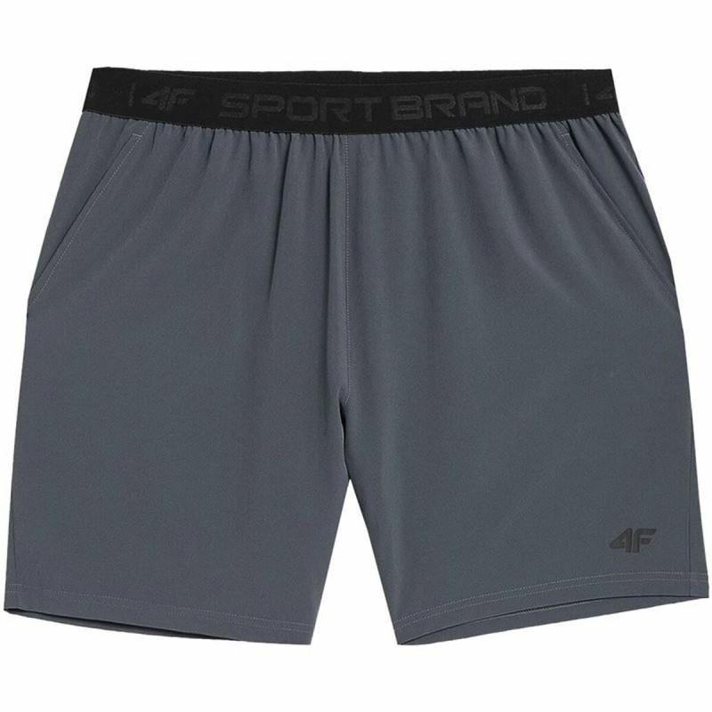 Pantalones Cortos Deportivos para Hombre 4F Gris oscuro