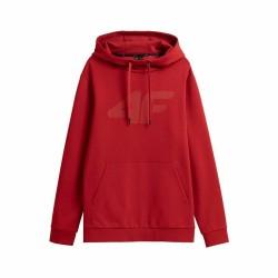 Sudadera con Capucha Hombre 4F Rojo