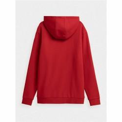 Sudadera con Capucha Hombre 4F Rojo