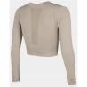 Sudadera sin Capucha Mujer 4F Beige