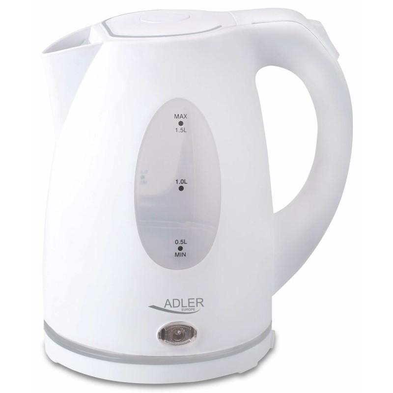 Hervidor Adler AD 1207 Blanco 2000 W 1,5 L Acero Inoxidable