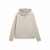 Sudadera con Capucha Mujer 4F BLD041 Beige Yoga