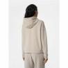 Sudadera con Capucha Mujer 4F BLD041 Beige Yoga