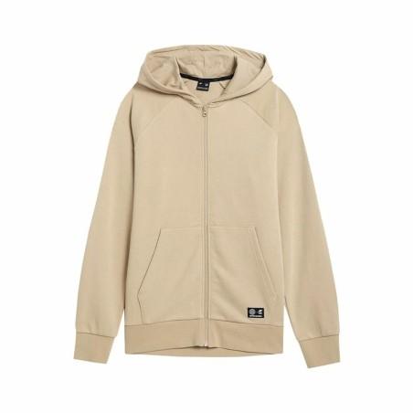 Sudadera con Capucha Hombre 4F BLM011 Beige