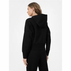 Sudadera con Capucha Mujer 4F BLD027 Negro