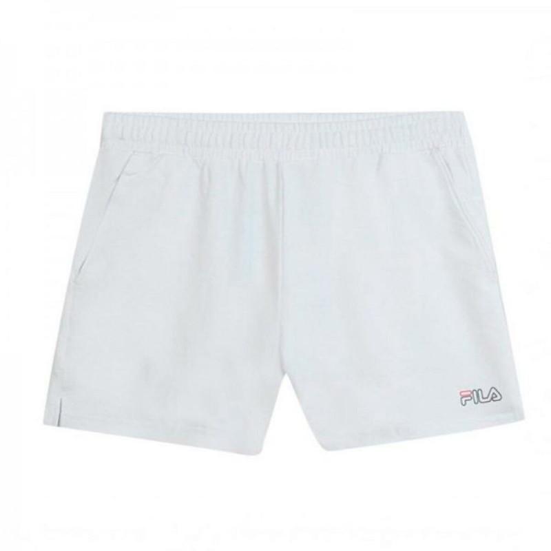 Pantalones Cortos Deportivos para Mujer Fila FAW0520 10001 Blanco