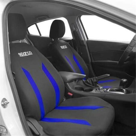 Fundas para Asientos de Coche Sparco Sabbia Negro/Azul