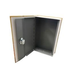 Caja de seguridad en forma de Libro Micel CFC08 M13404 París Gris Acero