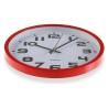 Reloj de Pared Versa Rojo Plástico 3,8 x 25 x 25 cm