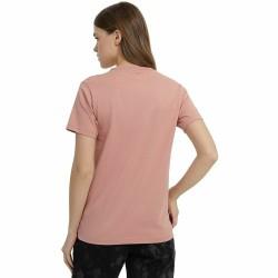 Camiseta de Manga Corta Mujer Converse Seasonal Star Chevron Rosa