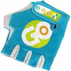 Guantes de Ciclismo Stamp Azul Unisex infantil