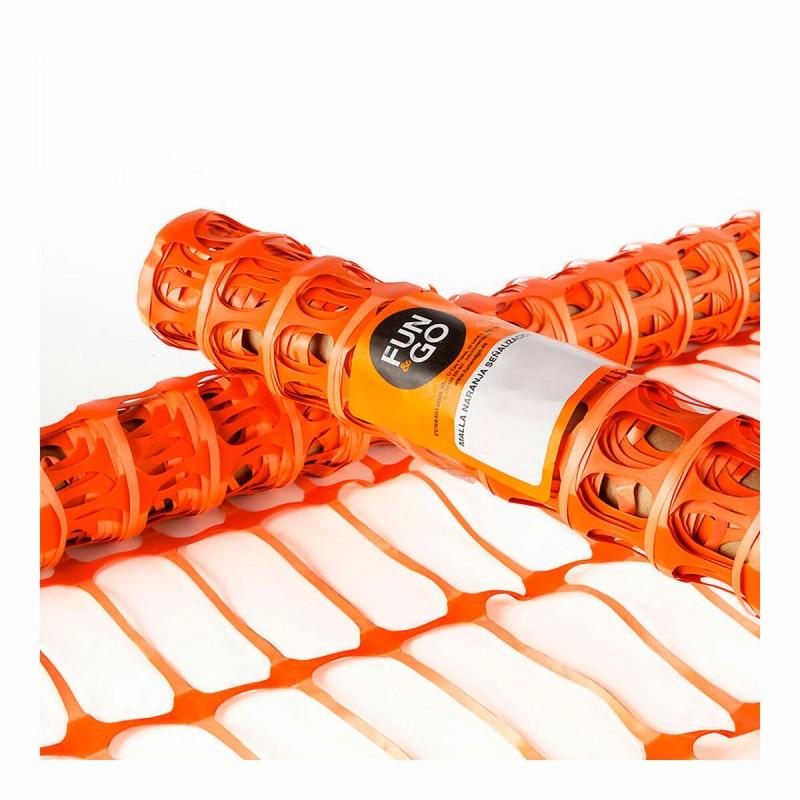 Malla Fun&Go Señalización de seguridad Naranja Polipropileno 1 x 50 m