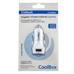 Cargador de Coche CoolBox COO-CDC215