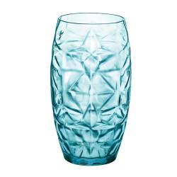 Vaso Oriente Azul Vidrio 470 ml (6 Unidades)