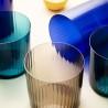 Vaso Bohemia Crystal Optic Azul Vidrio 500 ml (6 Unidades)