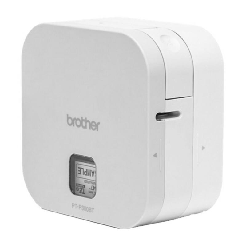 Impresora para Etiquetas Brother PTP300BTRE1 Blanco Monocromo