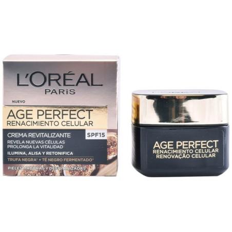 Crema de Día Nutritiva L'Oreal Make Up Age Perfect SPF 15 (50 ml) (50 ml)