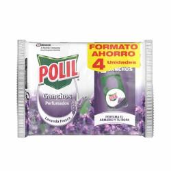 Antipolillas Polil   Colgador Lavanda 4 Unidades